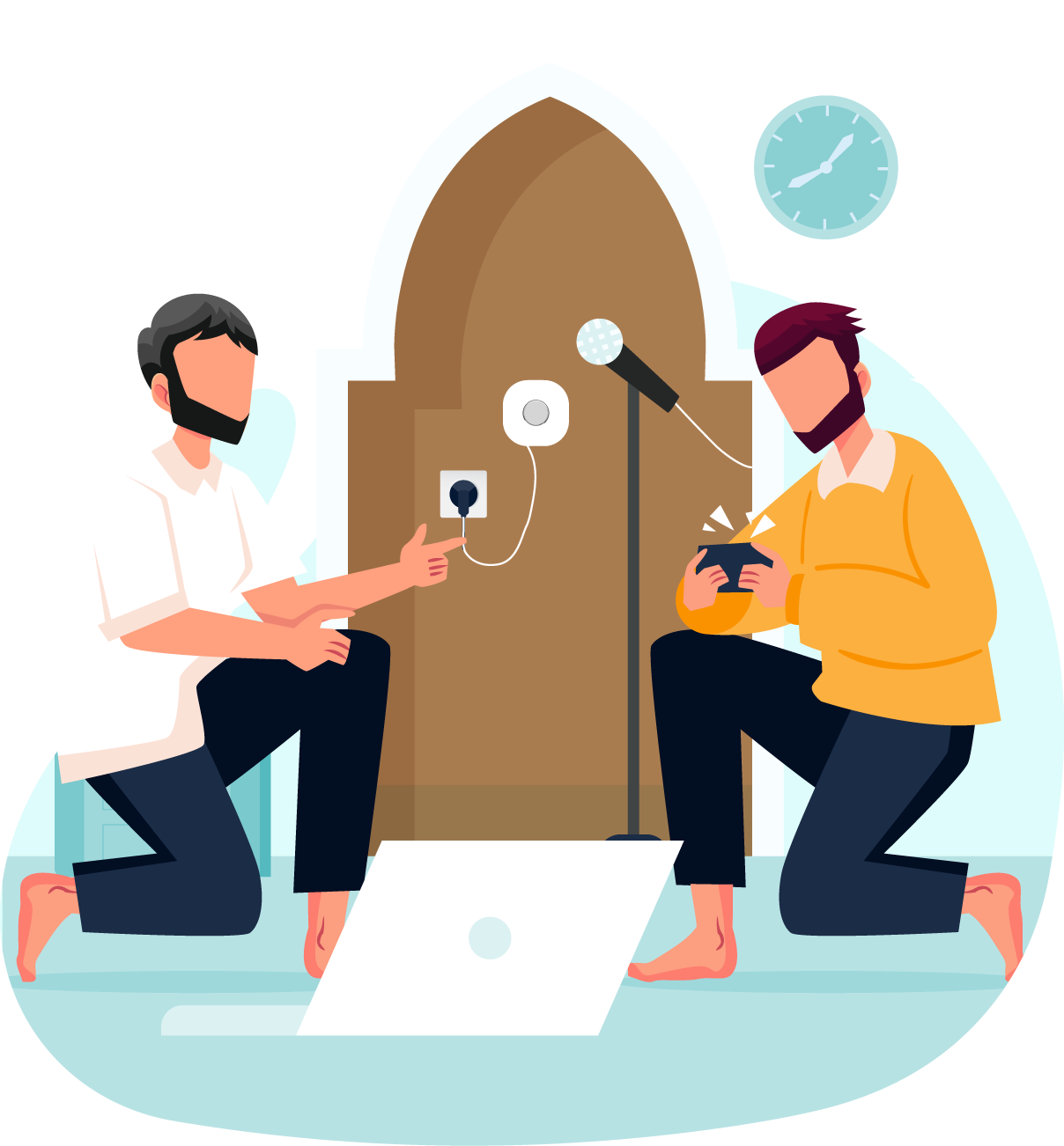 Step 3: Connect to your local masjid